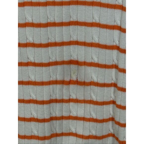 003 --- Tommy Hilfiger Women stripe lightweight knit sweater size small - Picture 9 of 10